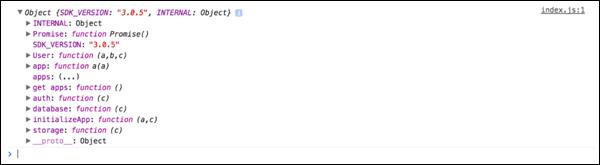 Firebase Data Log