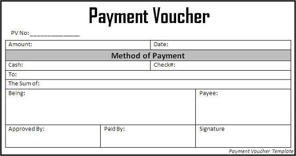 Payment Voucher