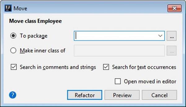 Move Refactoring
