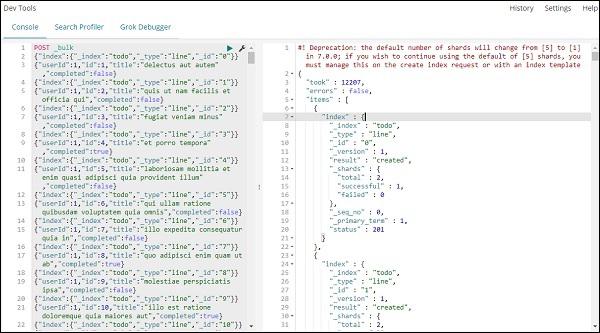 Dev tools index