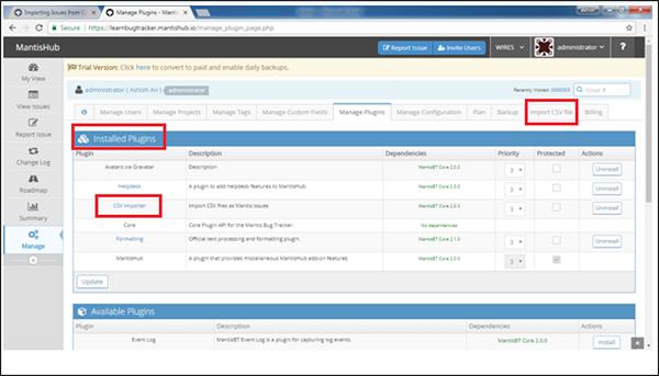 Import CSV File