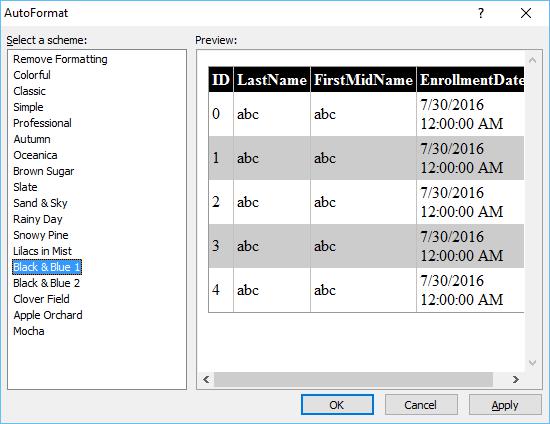 Auto Format