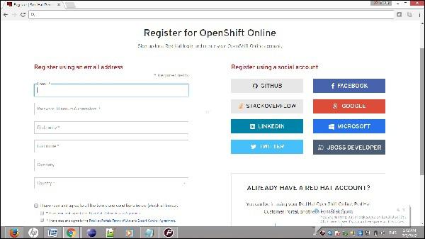 RedHat Account Setting Step3-1