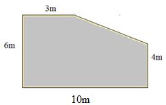 Area involving rectangles and triangles Quiz5