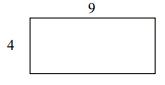 Areas of rectangles with the same perimeter Quiz3