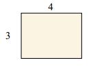 Distinguishing between the area and perimeter of a rectangle Quiz4