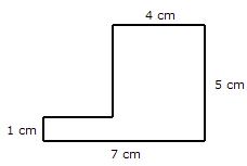 Perimeter of a piecewise rectangular figure Quiz5