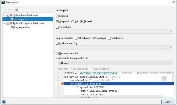 Understanding Breakpoints