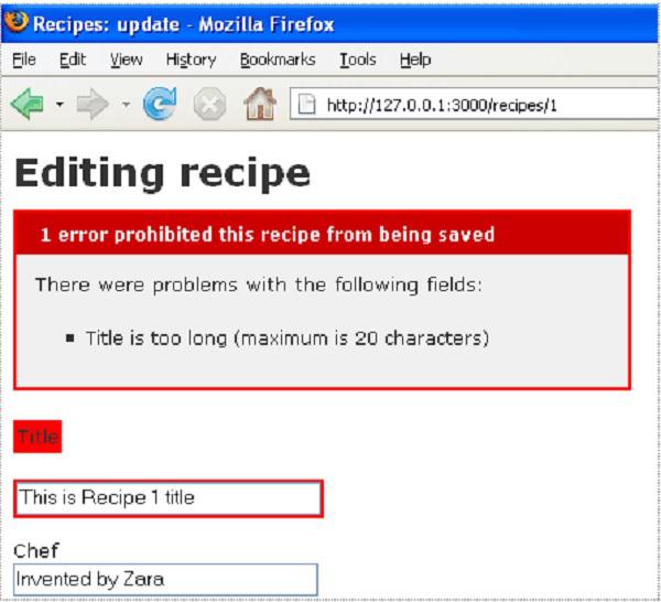 Added Error