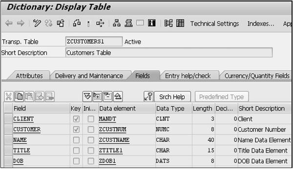 Active Table