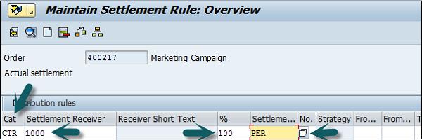 Settlement Rule Overview