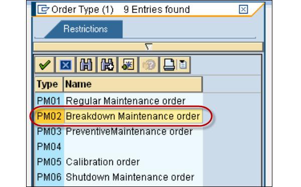 Order Type