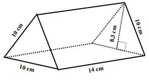 Surface Area of a Triangular Prism Quiz1