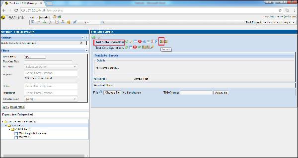 Step4 Import Test Suite