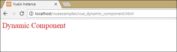Dynamic Component