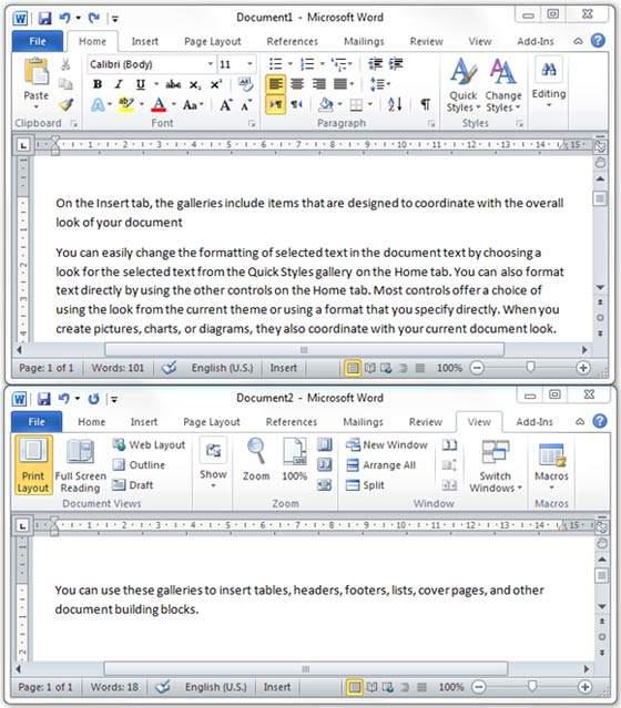 Moved Text